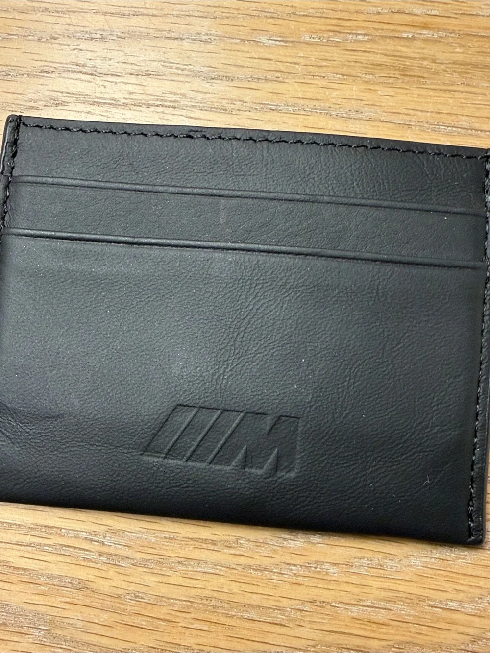 BMW M Motorsport card holder wallet black
